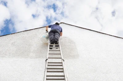 Peinture extérieure à Terminiers — façades et ravalement